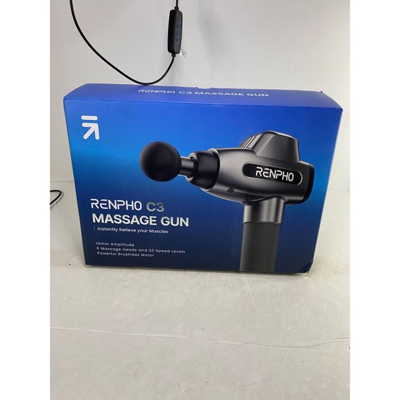 RENPHO C3 Professional Muscle Massage Gun Deep Tissue for Athletes, Percussion M - Picture 3 of 3